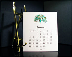 Hand Stamped Calendars