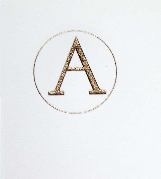 Monogram Letter A