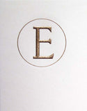 Monogram Letter E