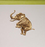 Connor Golden Elephant Engraving