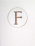 Monogram Letter F