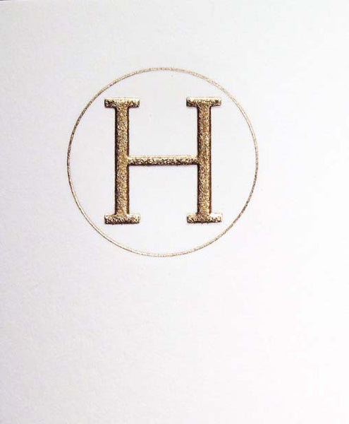 Monogram Letter H