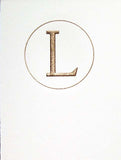 Monogram Letter L