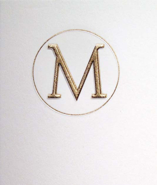 Monogram Letter M