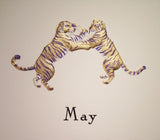 Four Seasons Tiger Calendar