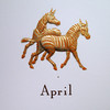 Four Seasons Zebra Calendar Refill
