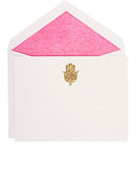 Hand of Fatima Card Set - Cerise Tissue - Madeline Weinrib Limited Edition Collaboration