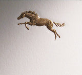 Golden Horse Engraving